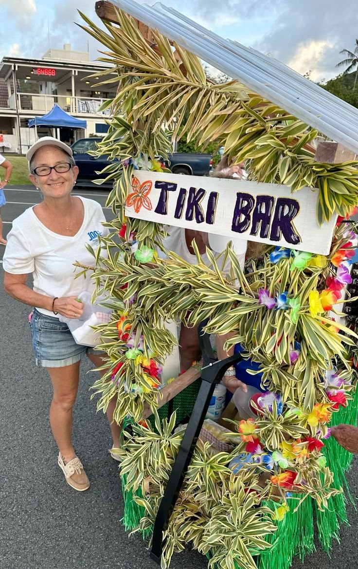 Greeting cart at the 2024 Pacific Cup Finish